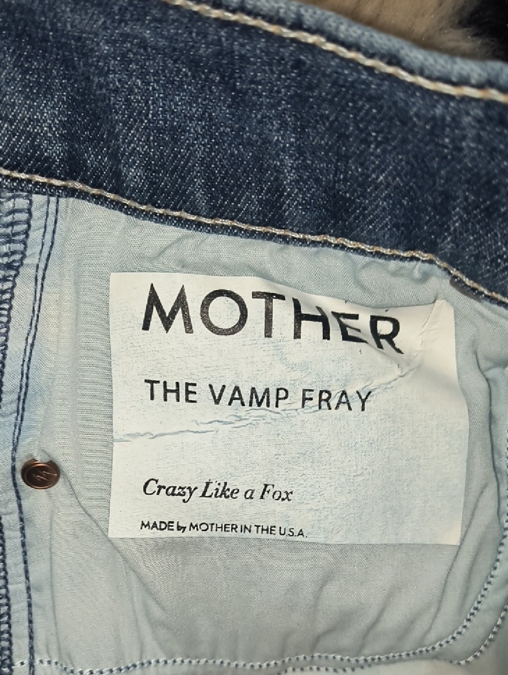 Mother The Vamp Fray In Crazy Like A Fox Size 24 - Picture 5 of 6